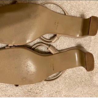 GRL 24.5ｾﾝﾁ ナローストラップサンダル　ベージュの画像