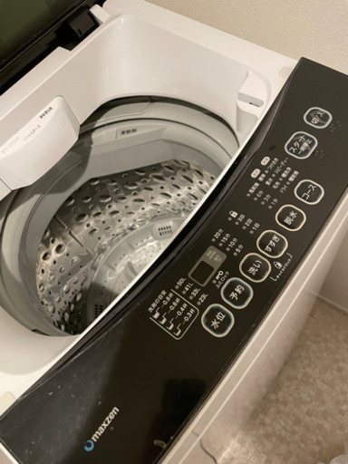 MAXZEN 全自動洗濯機 6kg(1〜2人用)