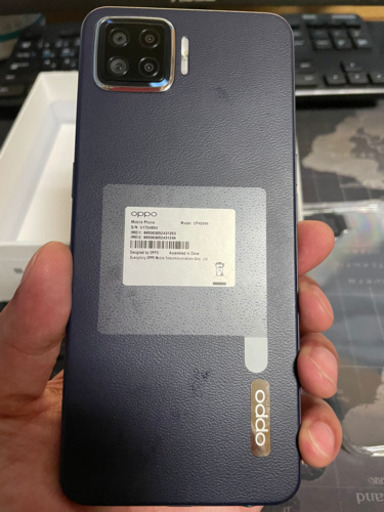 【値下げ！】【スマホ】OPPO A73 ネービーブルー