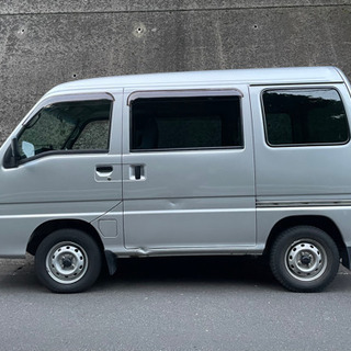 平成22年 サンバー バン TV1 シルバー 2WD AT AC 走行18.2万キロ 車検4年2月!!の画像