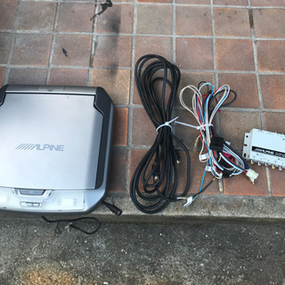 アルパイン　フリップダウンモニター　ジャンク