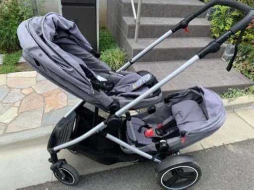 Phil & Teds voyager 2人乗りバギー　フィルアンドテッズ　ボイジャー