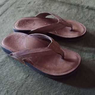 OLUKAI HAWAII オルカイ レザー ブラウン サンダル