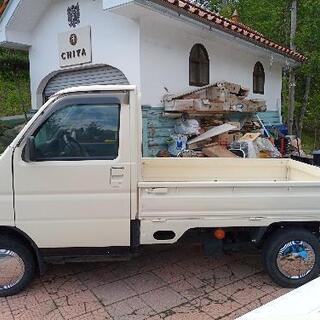 伊那市【ホンダアクティトラック】アイボリー レトロ 車検付 4W...