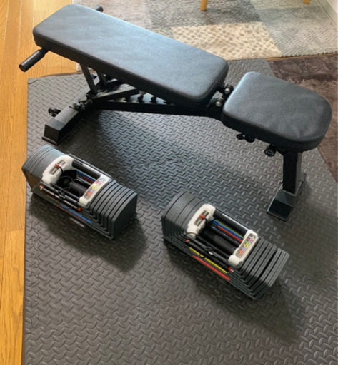 トレーニングセット 筋トレ ダンベル41kgx2他