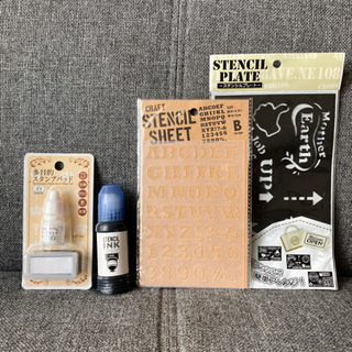 ☆ スタンプ ステンシル 4点セット☆