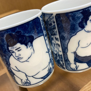 大相撲　湯呑み