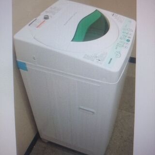 東芝５㎏ 洗濯機 （風乾燥、からみまセンサー）の画像