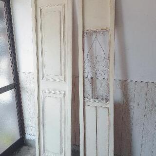 【 お取引完了】あげますもらってください⭐フレンチアンティークな扉飾り二枚セットでの画像