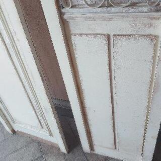 【 お取引完了】あげますもらってください⭐フレンチアンティークな扉飾り二枚セットでの画像