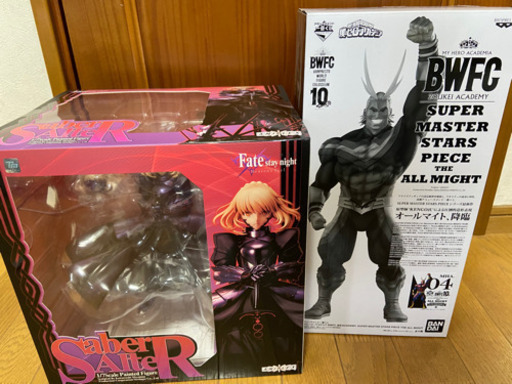 21日限定　格安フィギュアセット　オールマイト　D賞セイバーオルタ