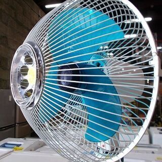 昭和レトロ 扇風機 ナショナル 3枚羽 30cm F-30QIE 1974年製 タイマー60分 National 家電 札幌市東区 新道東店の画像