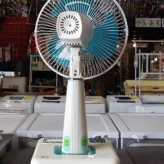 昭和レトロ 扇風機 ナショナル 3枚羽 30cm F-30QIE 1974年製 タイマー60分 National 家電 札幌市東区 新道東店の画像