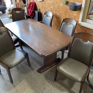 L1803　ダイニングセット　6人用