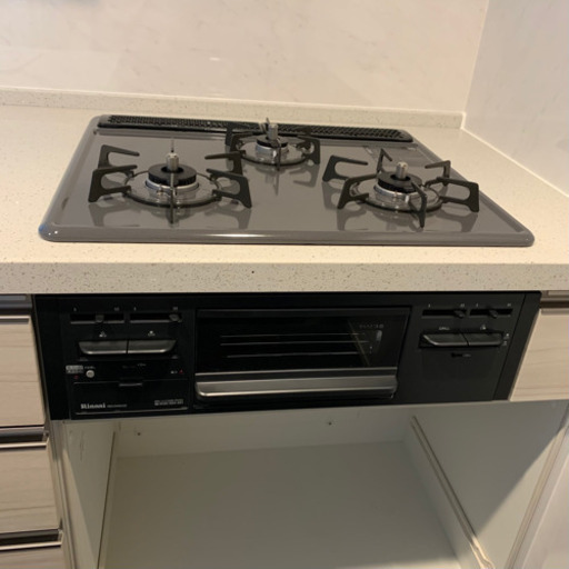 【都市ガス】Rinnai ビルトインコンロ(新品未使用)