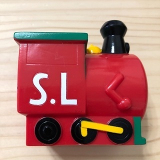 アンパンマン　SLマンのソフビ人形(なき笛入り)の画像