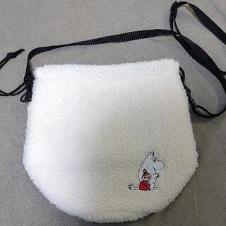 ムーミンのモコモコ肩掛けバッグ