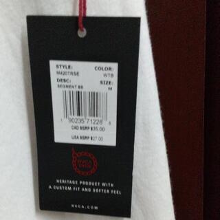 お値段交渉応じます❣RVCA Tシャツ Mサイズ タグ付きの画像