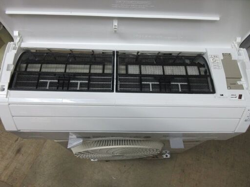 K02406　パナソニック　中古エアコン　主に6畳用　冷2.2kw／暖2.2kw