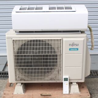 T484) FUJITSU 富士通ゼネラル ルームエアコン AS-R40J ノクリア 2019年型 14畳用 4.0kw 単相100V コンパクト