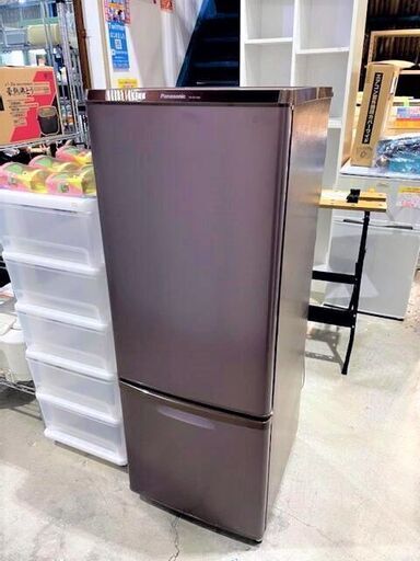冷蔵庫 Panasonic NR-B17AW ブラウン 168L 【公式通販】