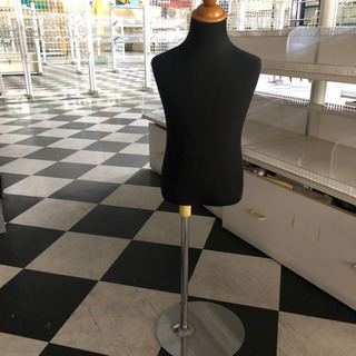 トルソー　黒　女性　子供　マネキンの画像