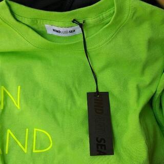 お値段交渉応じます❢WIND AND SEA T シャツ L サイズ　タグ付きの画像