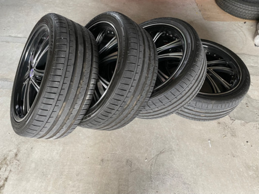 20インチタイヤホイール4本セット美品