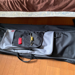 スノボ　ボード　ビンディング　ケース　ズボン　セットの画像