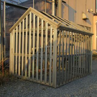 終了しました。大型犬用　犬小屋