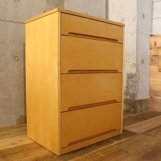 KEYUCA(ケユカ)で取り扱われていたプルス 4段ワイドチェストです