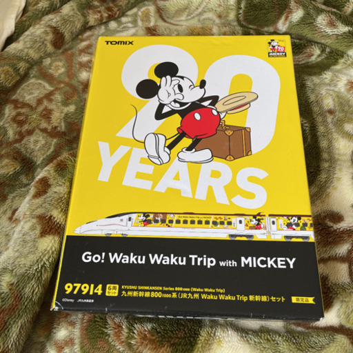 97914　九州新幹線800系（JR九州Wakuwaku Trip新幹線）セット ミッキー新幹線