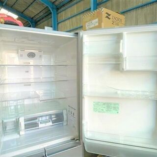 冷蔵庫 HITACHI R-S4200D(XS) 2014年製 415L 5ドア クリスタルシルバー