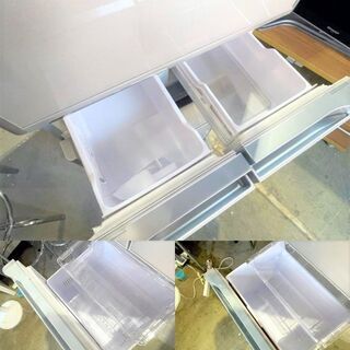 冷蔵庫 HITACHI R-S4200D(XS) 2014年製 415L 5ドア クリスタルシルバー