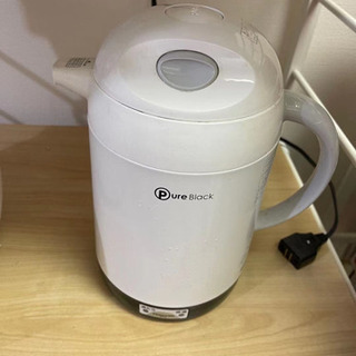 電気ケトル 2017年製の画像