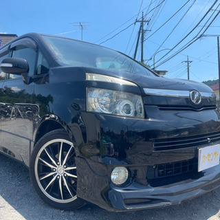 ★支払い総額29.8万円★車検令和4年7月まで　トヨタ　ヴォクシー　両側Pスラ　HDDナビ 社外アルミ　エアロ　ETC 機関良好　修復歴なしの画像