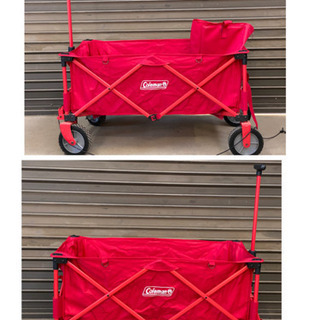 【お取引先確定済】Coleman コールマン アウトドアワゴン 2000021989 収納カバー付属の画像