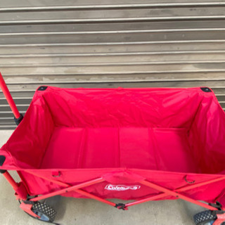 【お取引先確定済】Coleman コールマン アウトドアワゴン 2000021989 収納カバー付属の画像