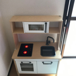 IKEA 子供用キッチン　木製ままごと野菜などもご一緒にどうぞ