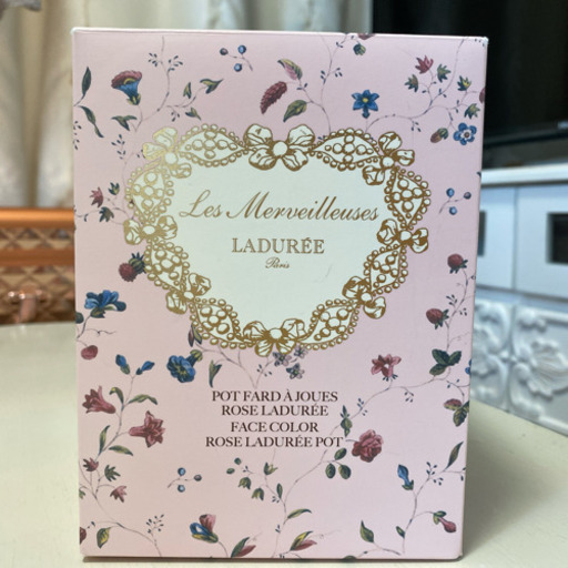 LADUREE レ・メルヴェイユーズ ラデュレ フェイスカラー ローズ ポット