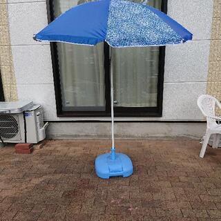 値下パラソルとパラソルスタンド