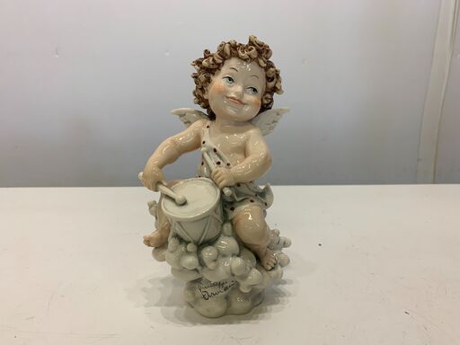 （210721）ジョゼッペ アルマーニ フローレンス 天使 置物 人形 陶器 イタリア製