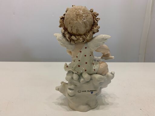 （210721）ジョゼッペ アルマーニ フローレンス 天使 置物 人形 陶器 イタリア製