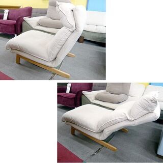 札幌 一人掛けソファ MUJI ハイバックリクライニングソファ 良品計画