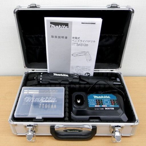 【中古】マキタ Makita DF012DSHXB 充電式ペンドライバドリル バッテリ×2・充電器付き【ハンズクラフト佐賀】 インパクトドライバ makita マキタ 充電式ペンインパクトドライバ