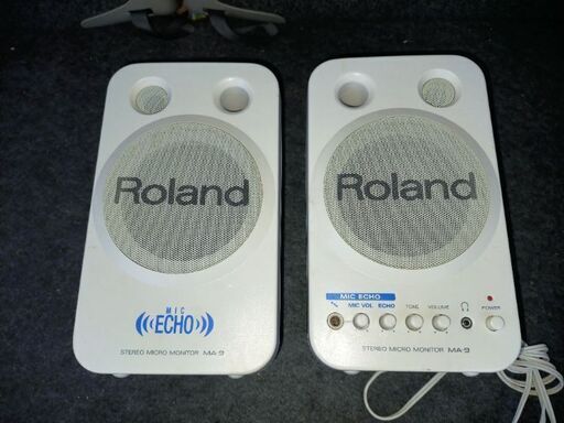 ローランド ROLAND ステレオマイクロモニター MA-9 モニタースピーカー