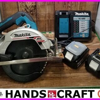 中古美品　マキタ　HS631DGXS　充電式丸ノコ　バッテリ―2個、充電器、ケース