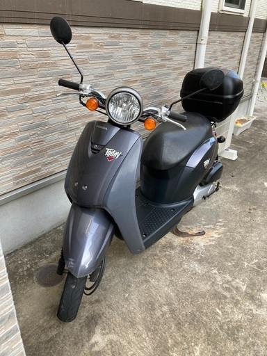 ホンダ　トゥデイ　黄色ナンバー可　値段交渉可　リアボックス付き