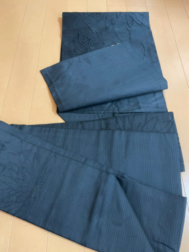 7MNA921 高級名古屋 正絹 全通 ブラック