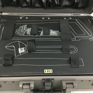 《未使用》工具箱 アタッシュケース ツールボックス シルバーの画像